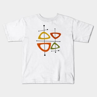 Mid Century Modern 28 Kids T-Shirt